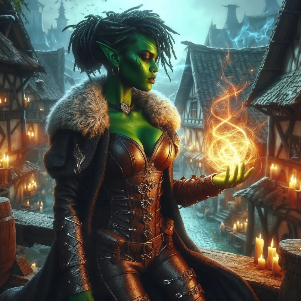 Иллюстрация к книге — Зеленая истинная генерала дроу [book-illustration-5.webp]