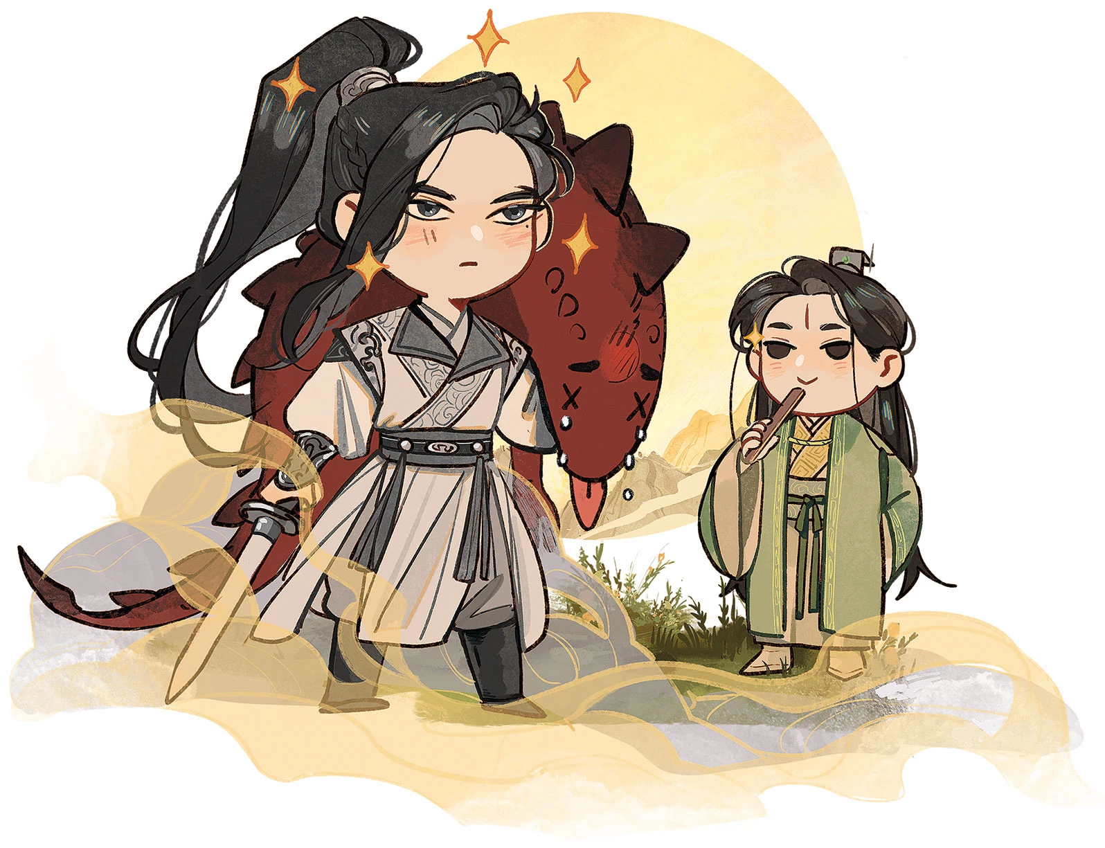 Иллюстрация к книге — Система «Спаси-Себя-Сам» для Главного Злодея. Том 1 [book-illustration-7.webp]