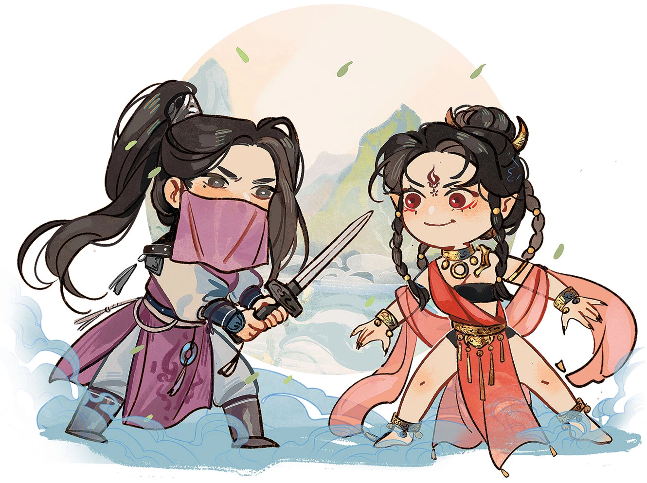 Иллюстрация к книге — Система «Спаси-Себя-Сам» для Главного Злодея. Том 1 [book-illustration-8.webp]