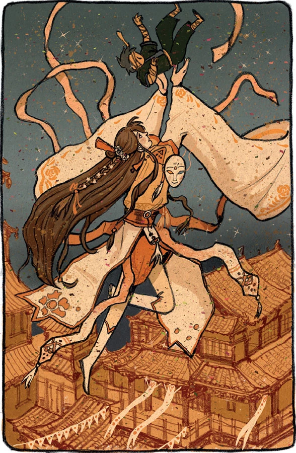 Иллюстрация к книге — Благословение небожителей. Том 1 [book-illustration-1.webp]