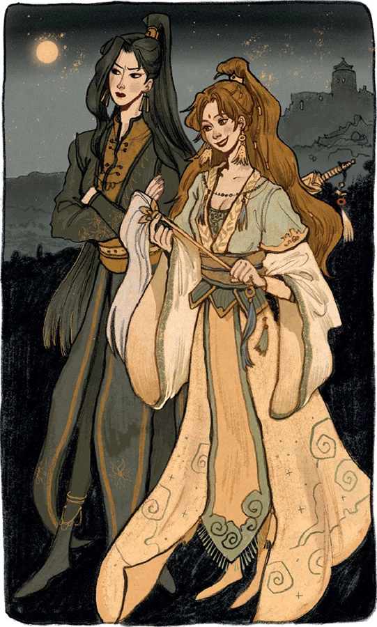 Иллюстрация к книге — Благословение небожителей. Том 1 [book-illustration-7.webp]