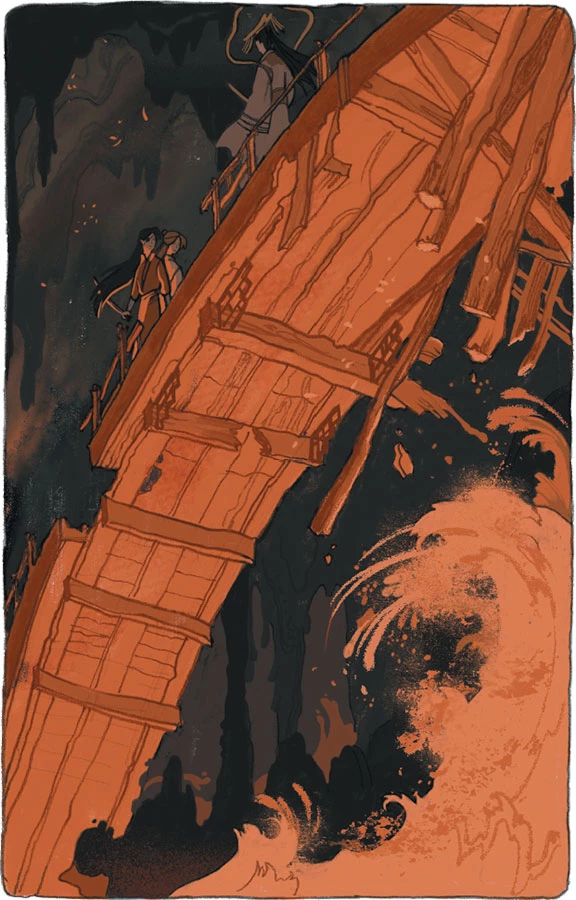 Иллюстрация к книге — Благословение небожителей. Том 6 [book-illustration-6.webp]