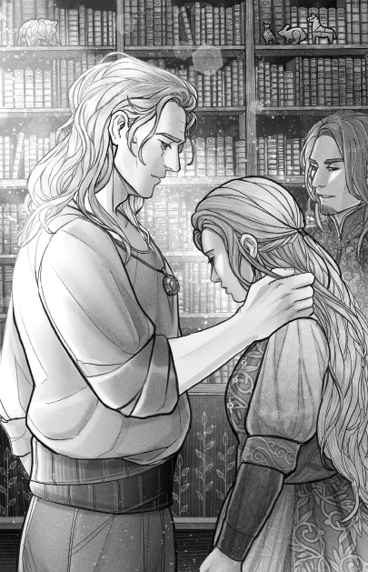 Иллюстрация к книге — Сердце волчьего леса [book-illustration-1.webp]