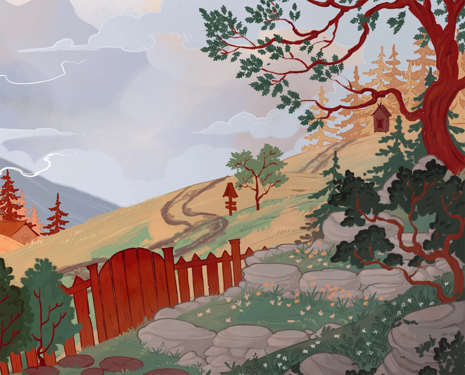 Иллюстрация к книге — И приведут дороги [book-illustration-6.webp]