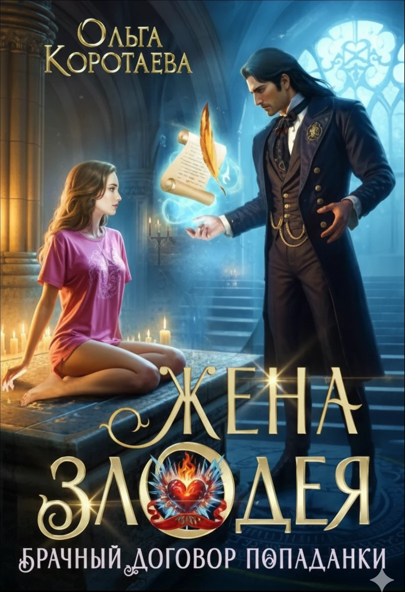 Книга Жена злодея, или Брачный договор попаданки