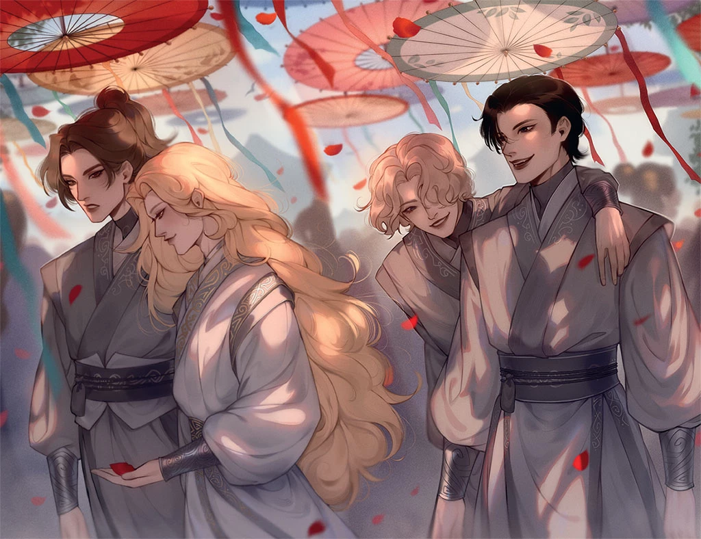 Иллюстрация к книге — Янтарь рассеивает тьму. Мелодия демона [book-illustration-15.webp]