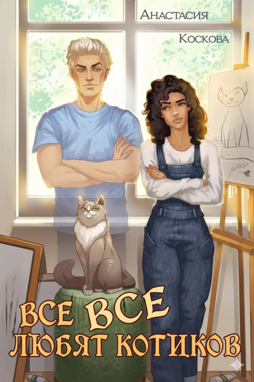 Книга Все любят котиков