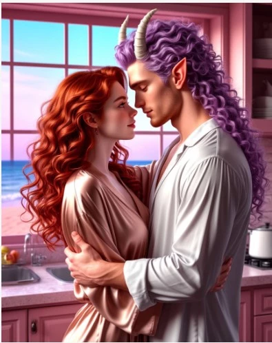 Иллюстрация к книге — Суженые из другой галактики. Отбор для землянки [book-illustration-28.webp]