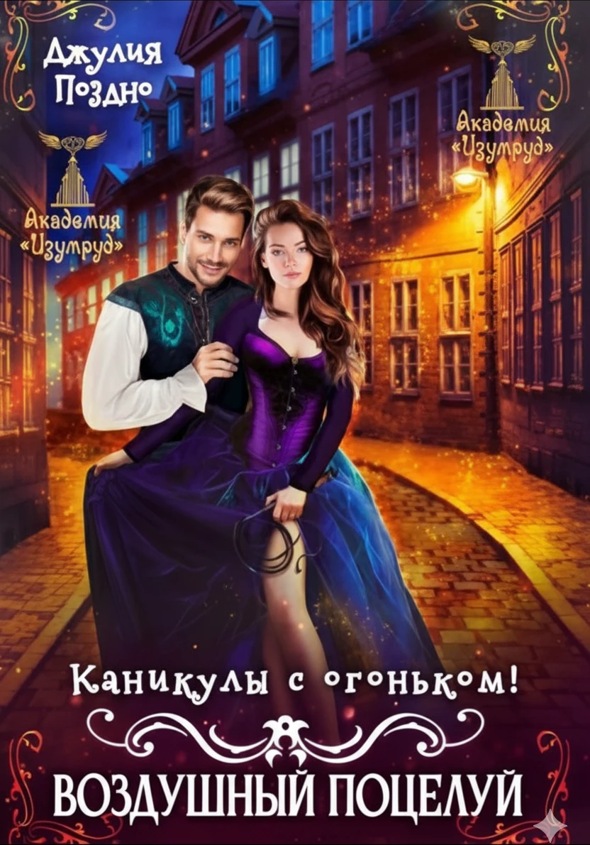 Книга Воздушный поцелуй. Каникулы с огоньком