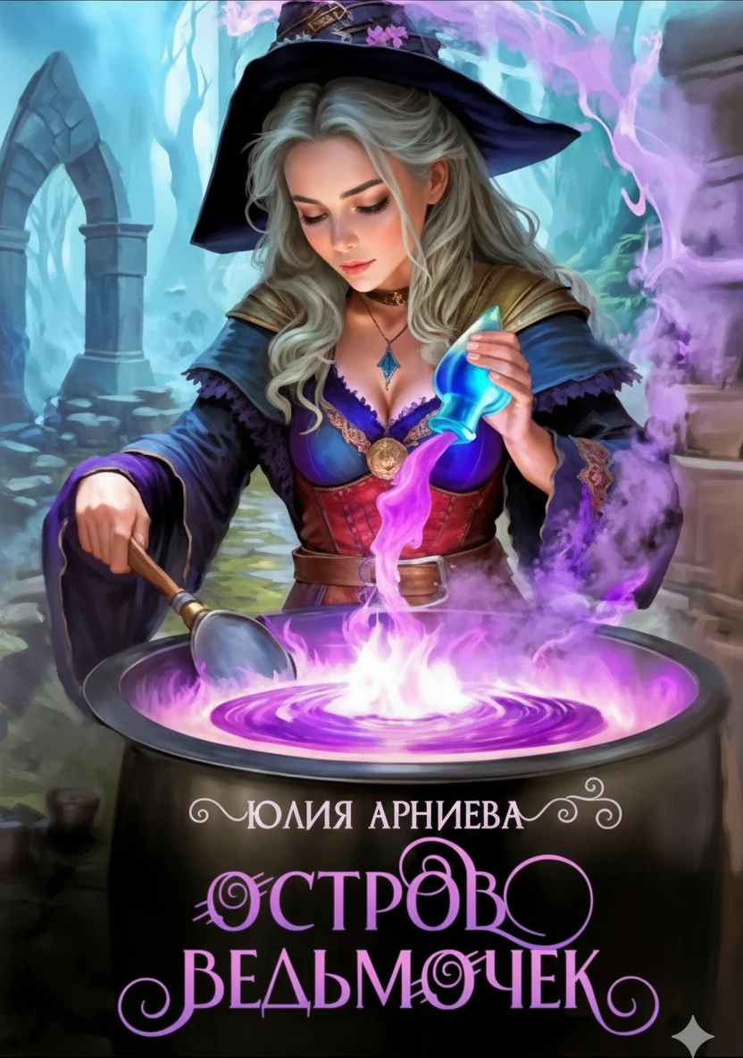 Книга Остров ведьмочек