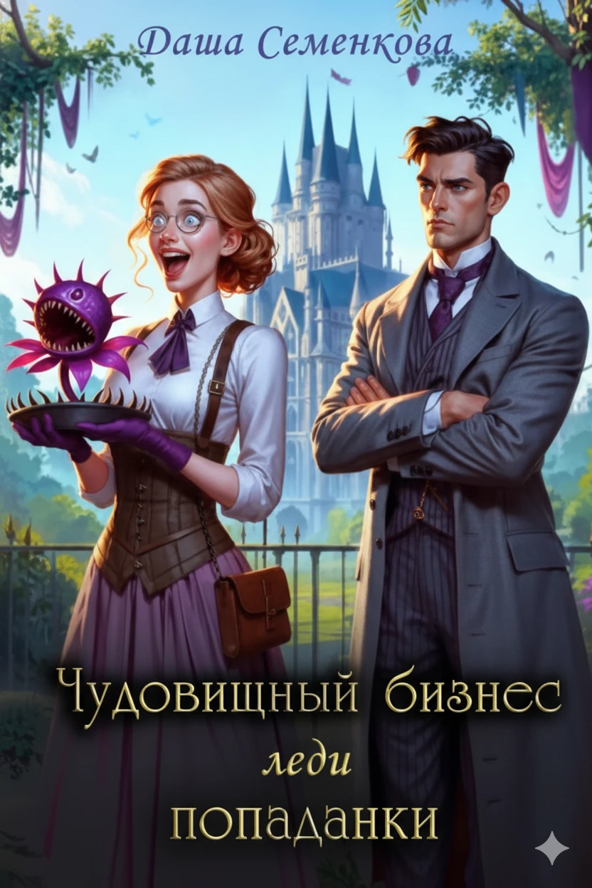 Книга Чудовищный бизнес леди попаданки