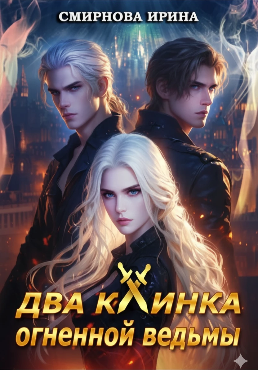 Книга Два клинка огненной ведьмы