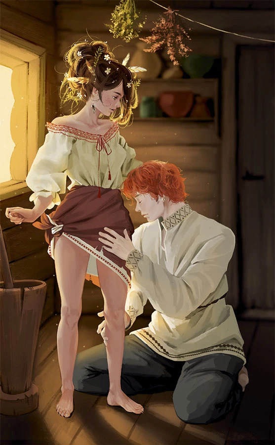 Иллюстрация к книге — Йага. Колдовская невеста [book-illustration-6.webp]