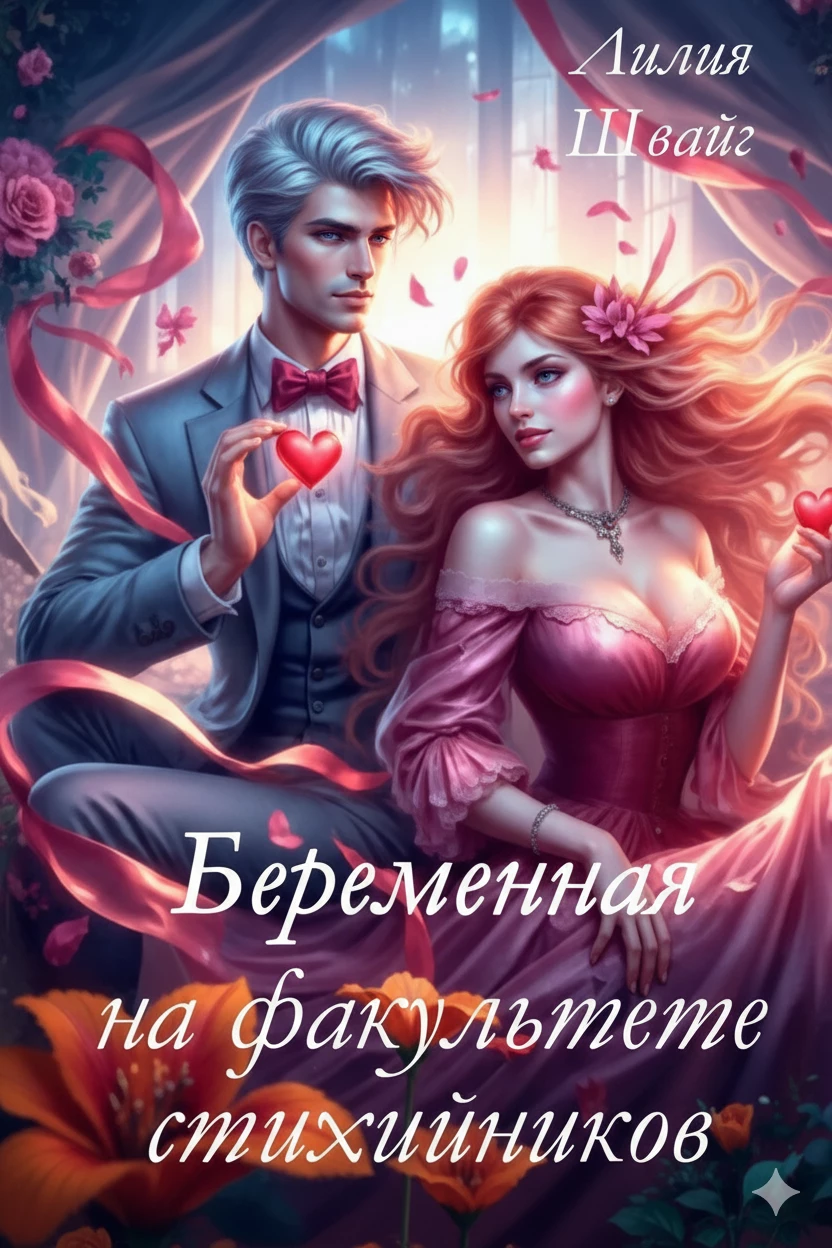 Книга Беременная на факультете стихийников