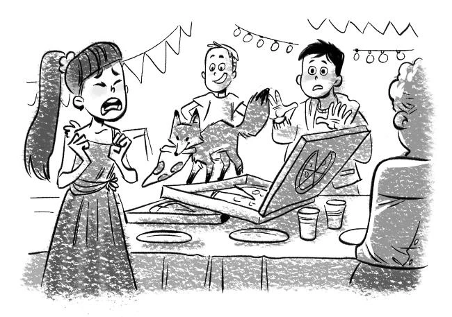 Иллюстрация к книге — Удивительные истории про любовь и дружбу, или Ай нид хелп в свой хэппи бёздей [i_005.webp]