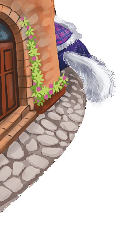 Иллюстрация к книге — Кот Мурмяу: детектив-неудачник. Съедобное преступление в городе псов [i_044.webp]