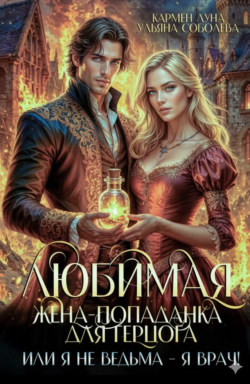 Книга Любимая жена-попаданка для герцога