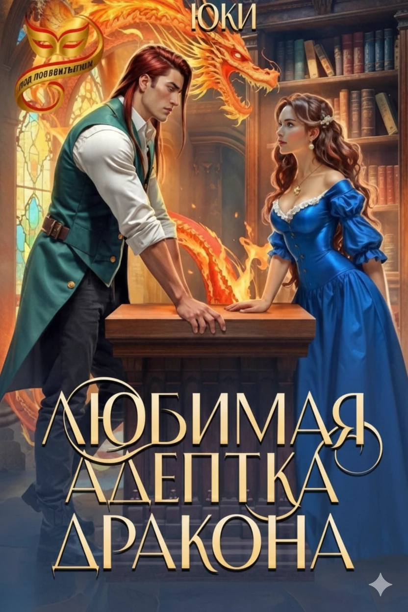 Книга Любимая адептка дракона