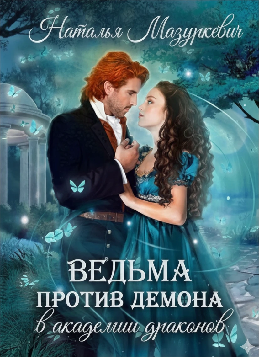 Книга Ведьма против демона в академии драконов