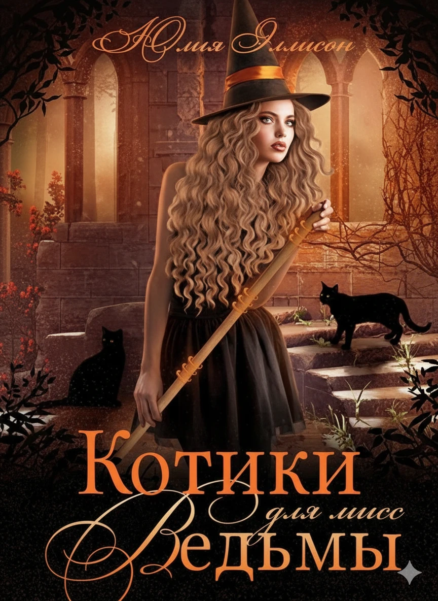 Книга Котики для мисс Ведьмы