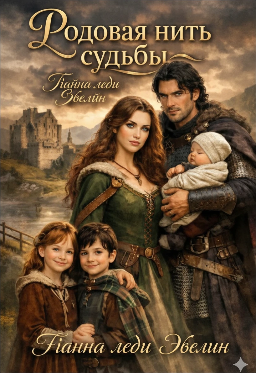 Книга Родовая нить судьбы. Тайна леди Эвелин. Часть 1