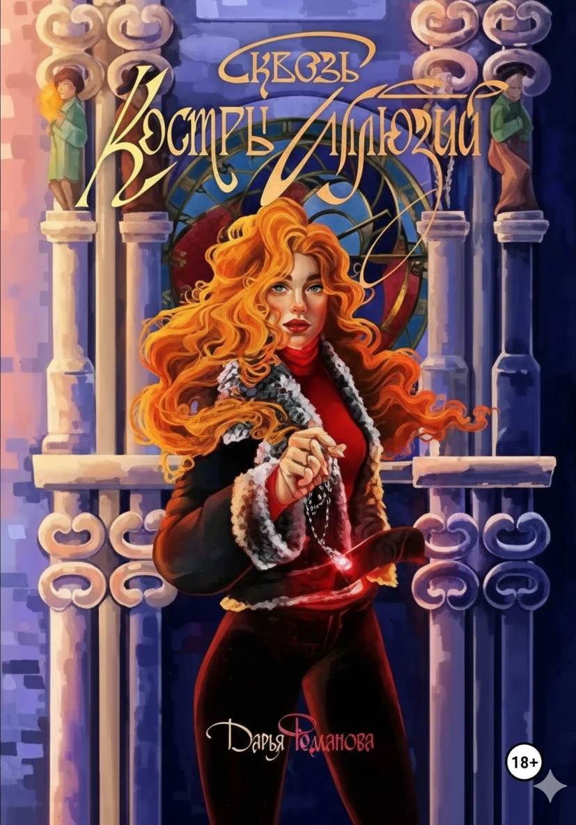 Книга Сквозь костры иллюзий