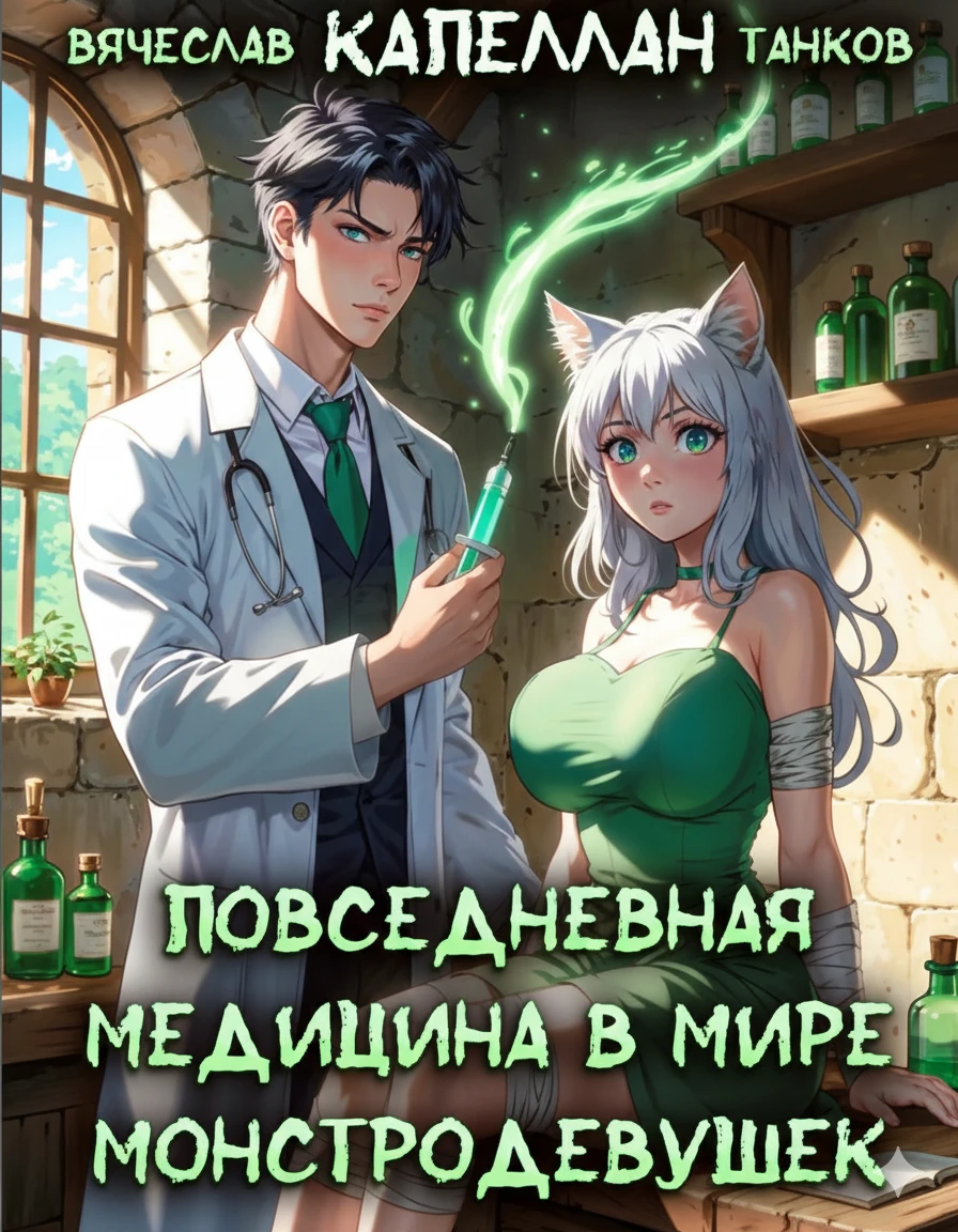 Книга Повседневная медицина в мире монстродевушек