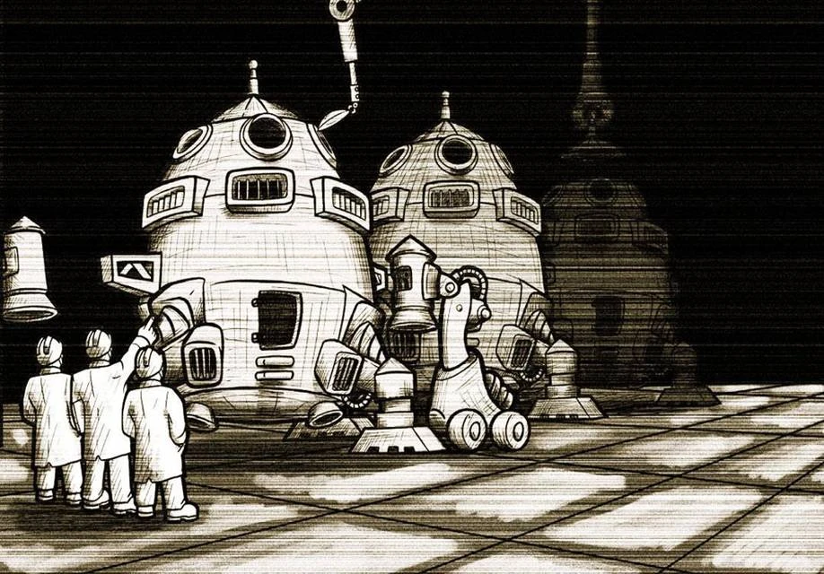 Иллюстрация к книге — Космические Рейдеры [book-illustration-2.webp]