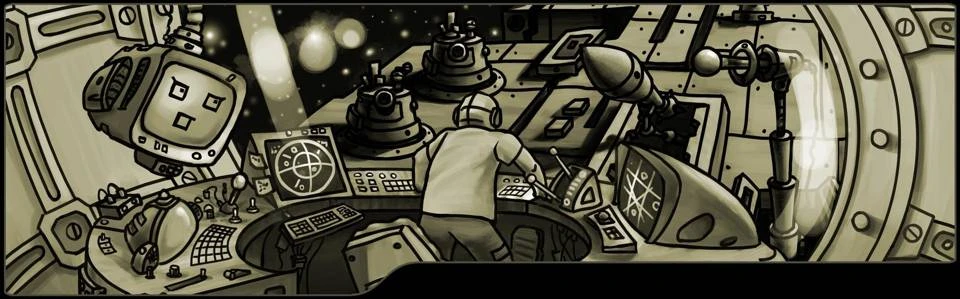 Иллюстрация к книге — Космические Рейдеры [book-illustration-27.webp]