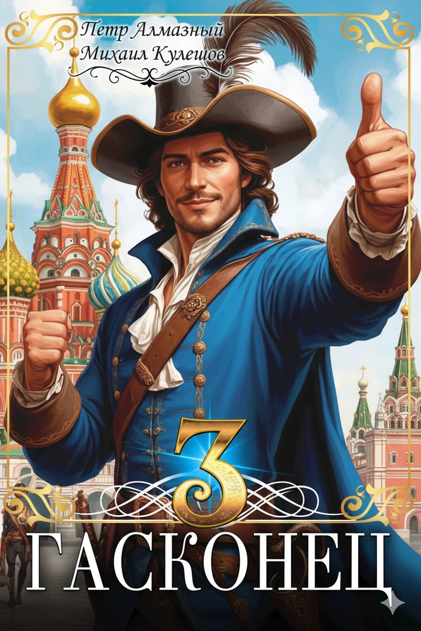 Книга Гасконец. Том 3. Москва