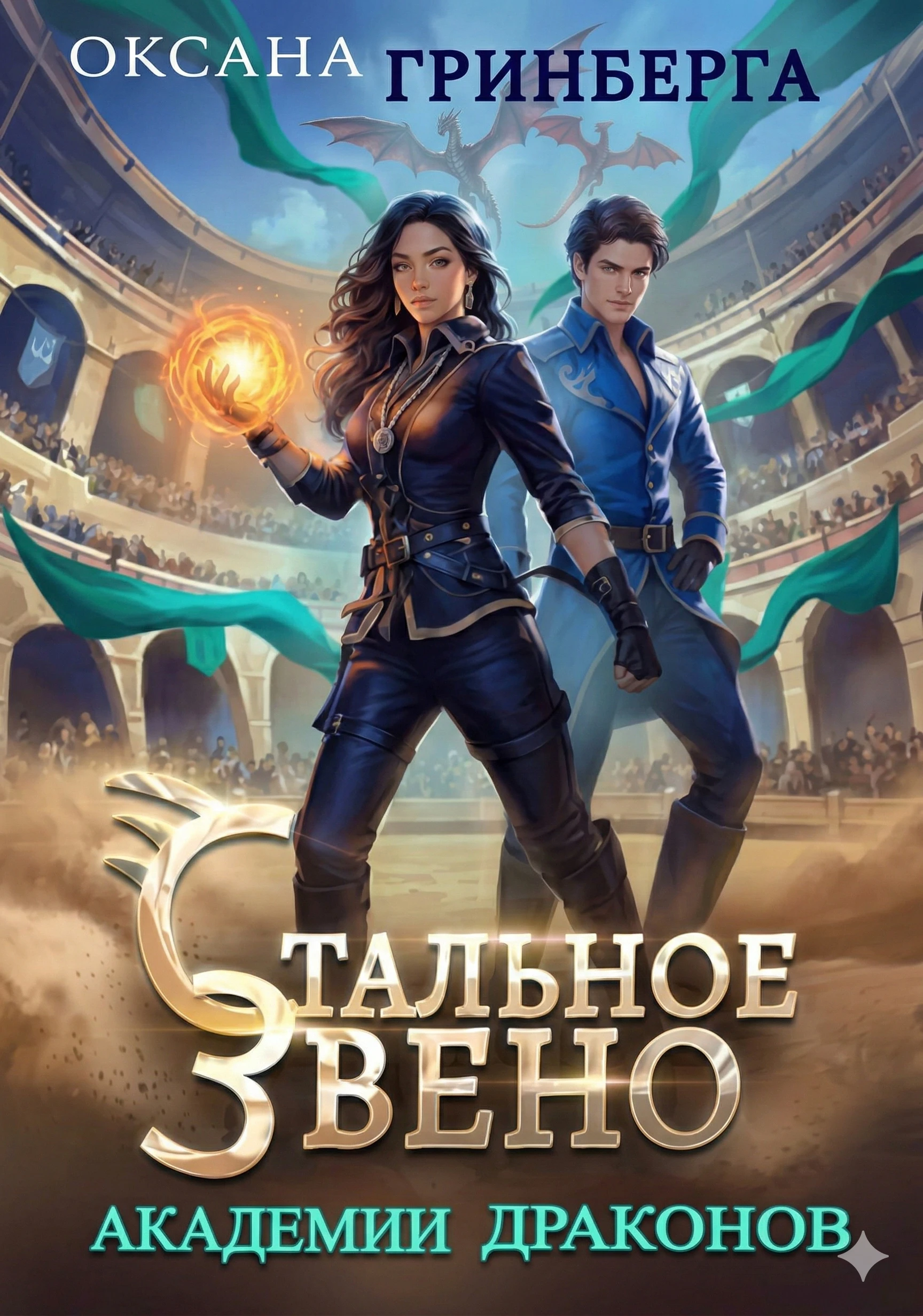 Книга Стальное звено Академии Драконов