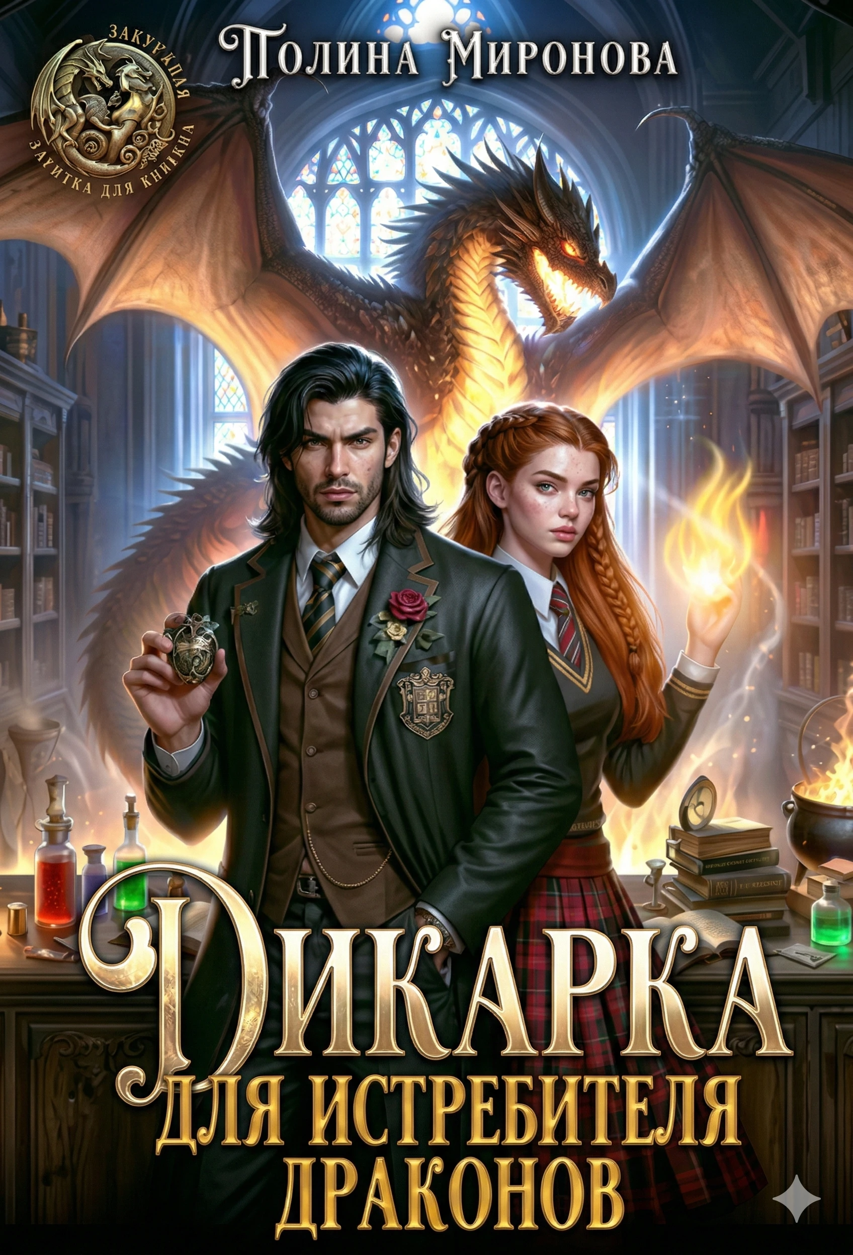 Книга Дикарка для Истребителя драконов