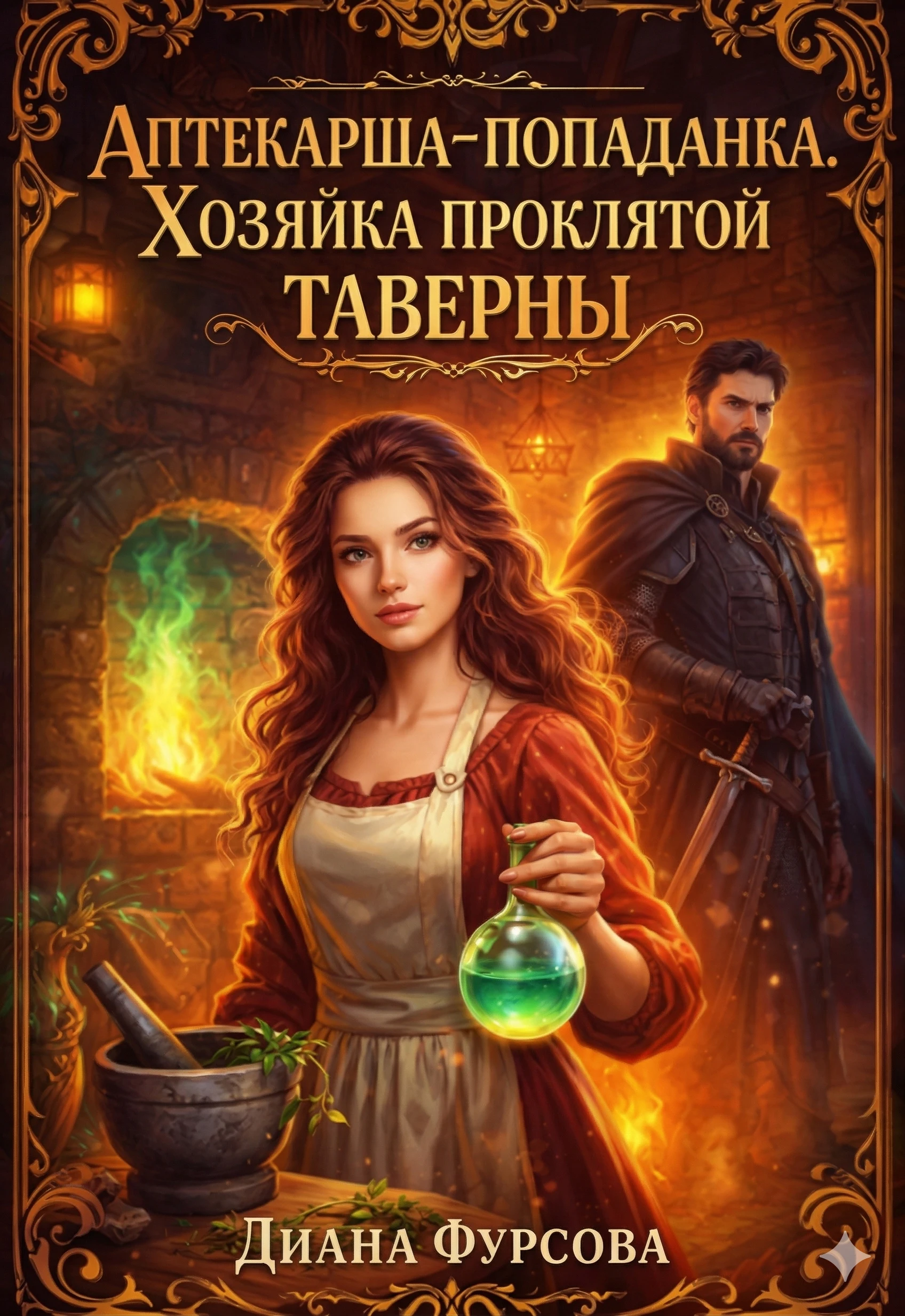 Книга Аптекарша-попаданка. Хозяйка проклятой таверны
