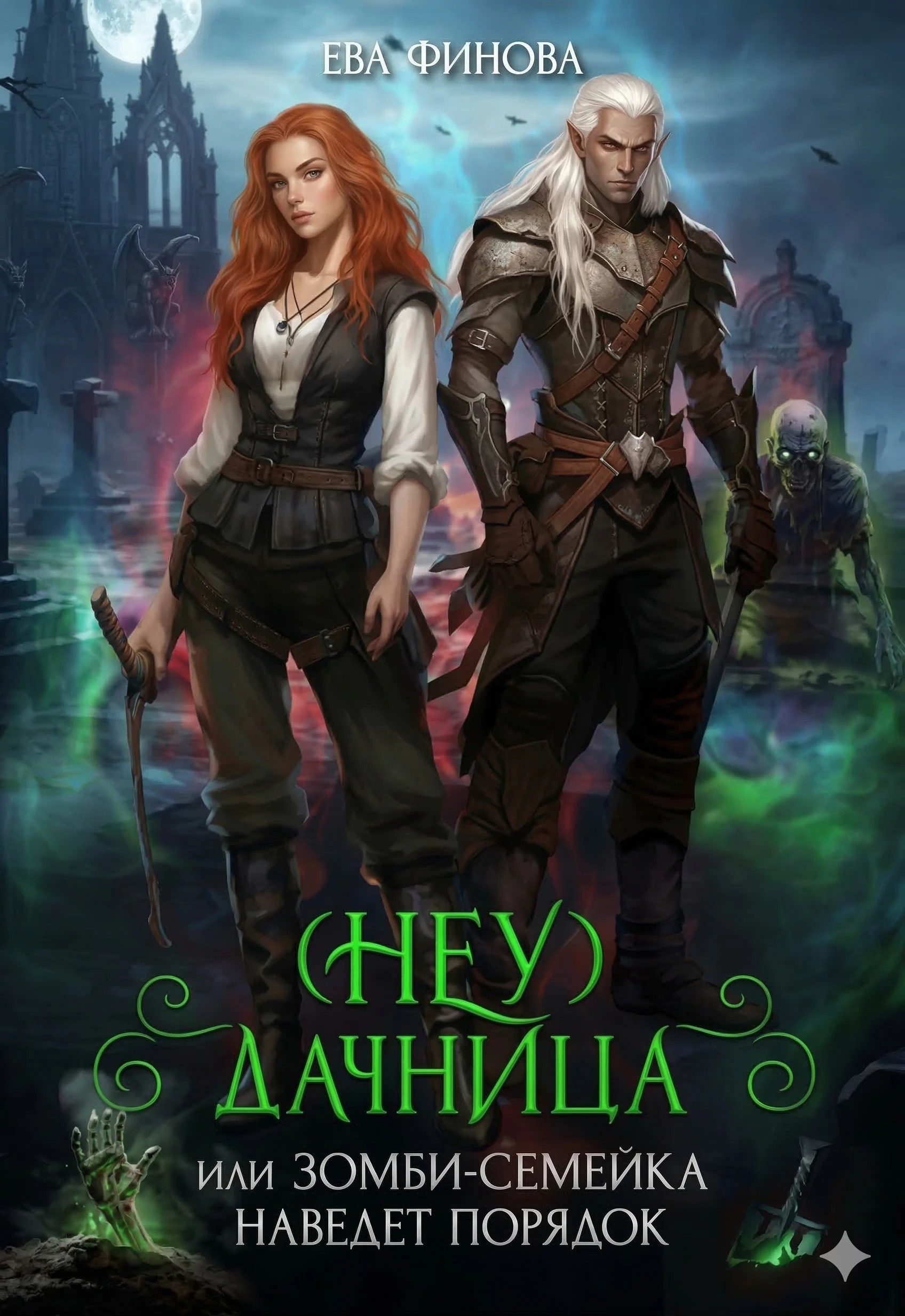 Книга (Неу) Дачница, или Зомби-семейка наведёт порядок