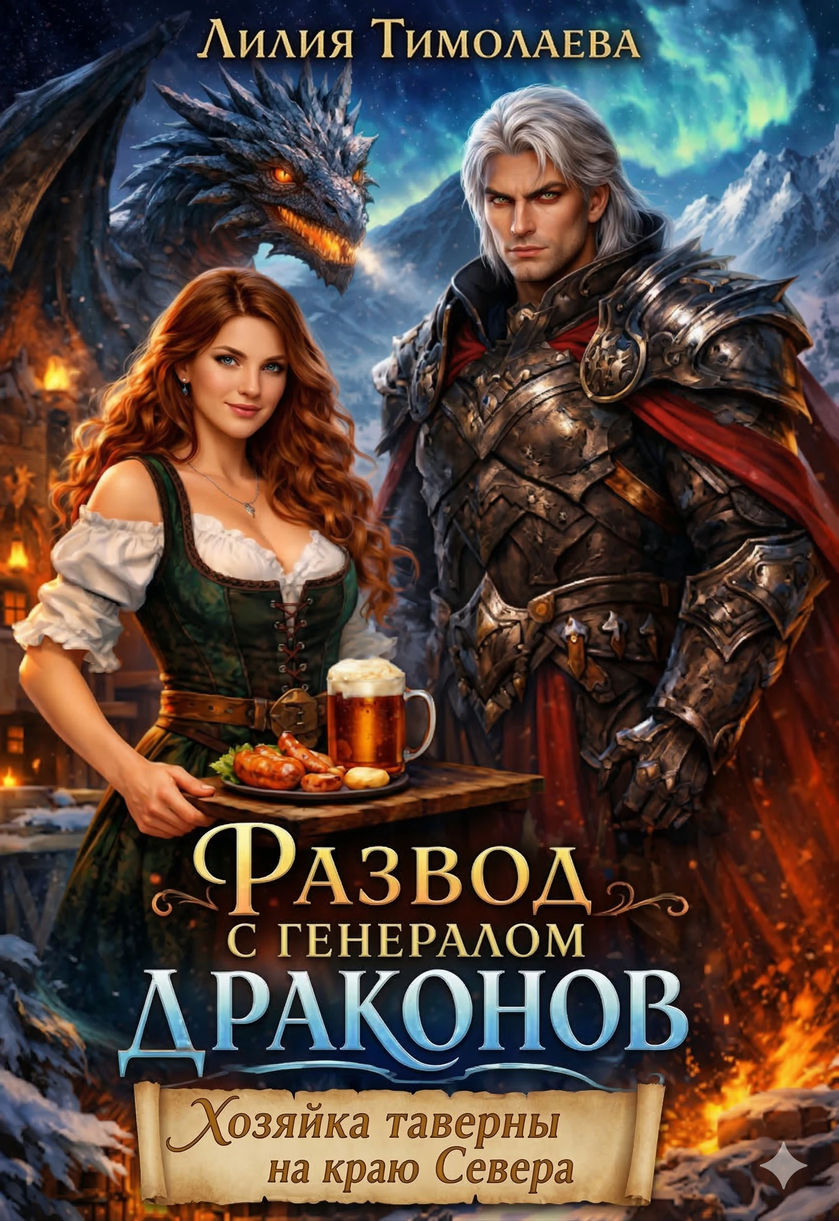 Книга Развод с генералом драконов. Хозяйка таверны на краю Севера