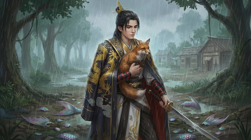 Иллюстрация к книге — Второй шанс для многохвостой лисицы [book-illustration-14.webp]