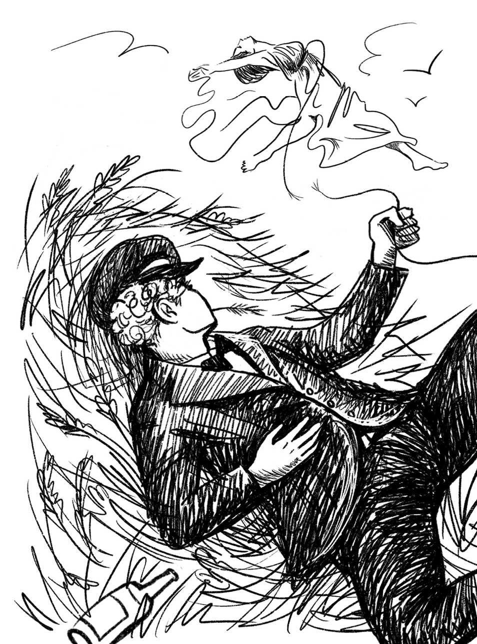 Иллюстрация к книге — Любовь великих. Истории знаменитых пар [book-illustration-9.webp]