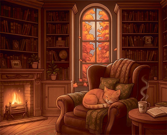 Иллюстрация к книге — Кофе для Мардж, а ограбление на десерт [book-illustration-1.webp]