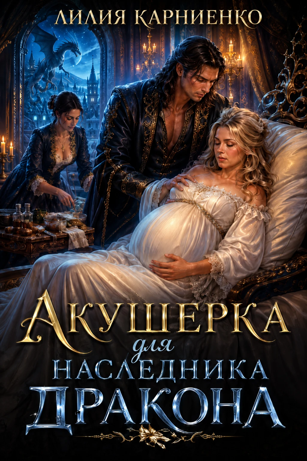 Книга Акушерка для наследника дракона