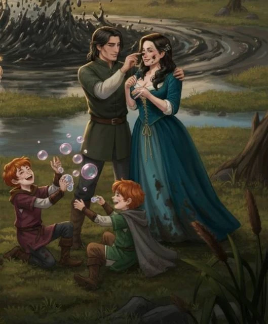Иллюстрация к книге — Наша мачеха – злодейка, или Развод с драконом [book-illustration-12.webp]