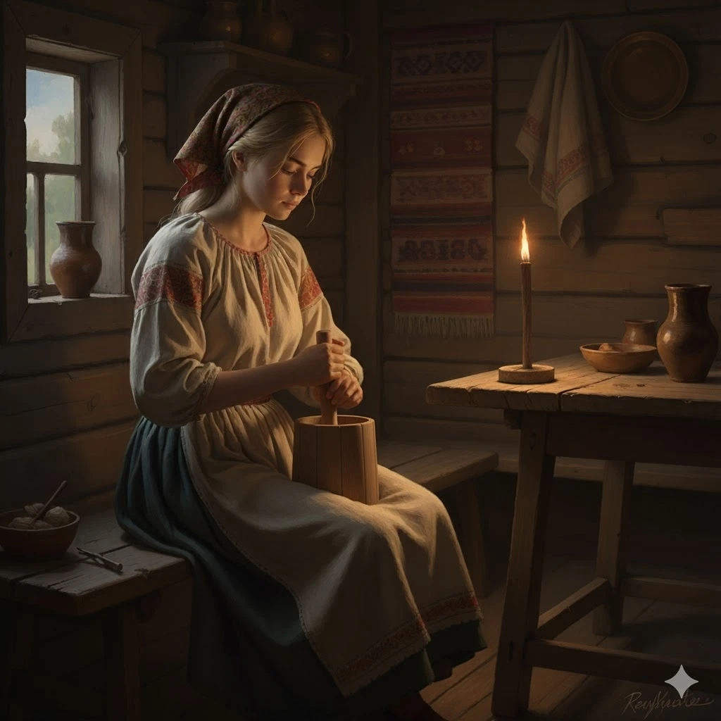 Иллюстрация к книге — Крепостная с секретом. Стиральный переворот [book-illustration-6.webp]