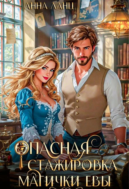 Книга Опасная стажировка магички Евы