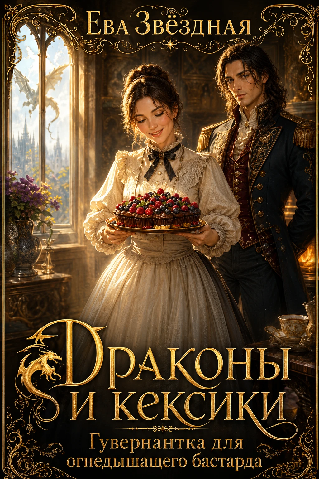 Книга Драконы и кексики. Гувернантка для огнедышащего бастарда