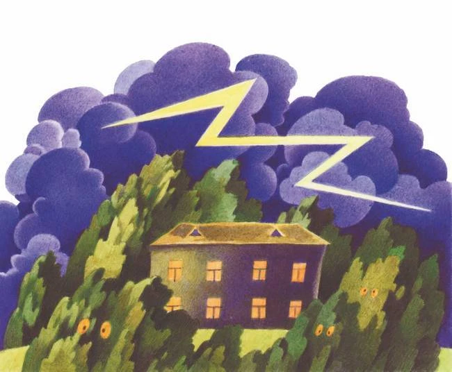 Иллюстрация к книге — Каникулы Теши Закроватного. Теша в поисках клада [book-illustration-14.webp]