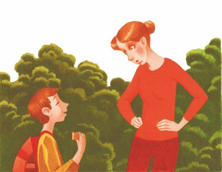 Иллюстрация к книге — Каникулы Теши Закроватного. Теша в поисках клада [book-illustration-32.webp]