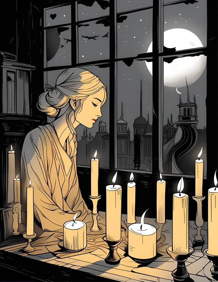 Иллюстрация к книге — Переплетённые судьбы [book-illustration-57.webp]