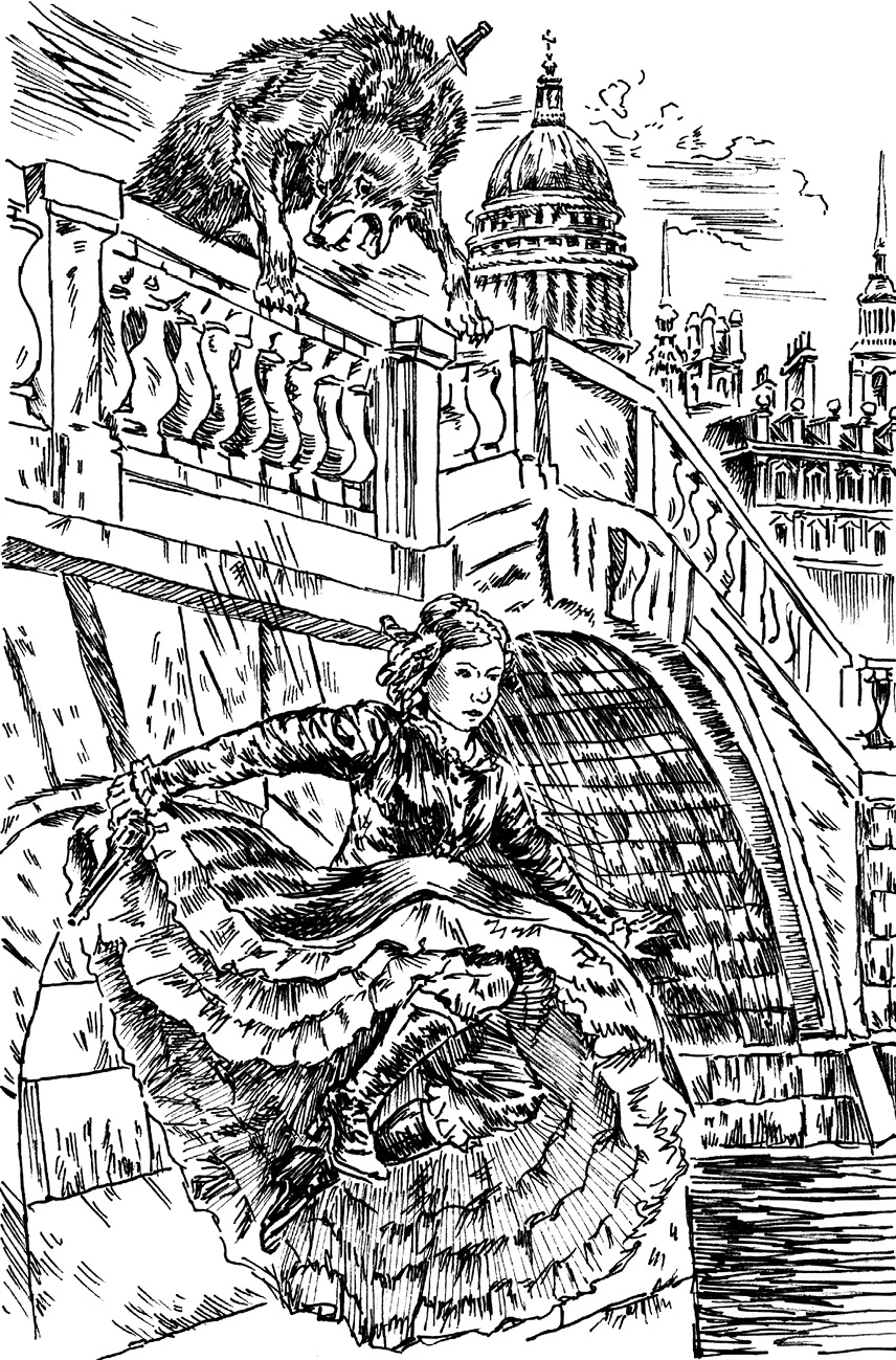 Иллюстрация к книге — Джейн Эйр – охотница на оборотней [book-illustration-3.webp]