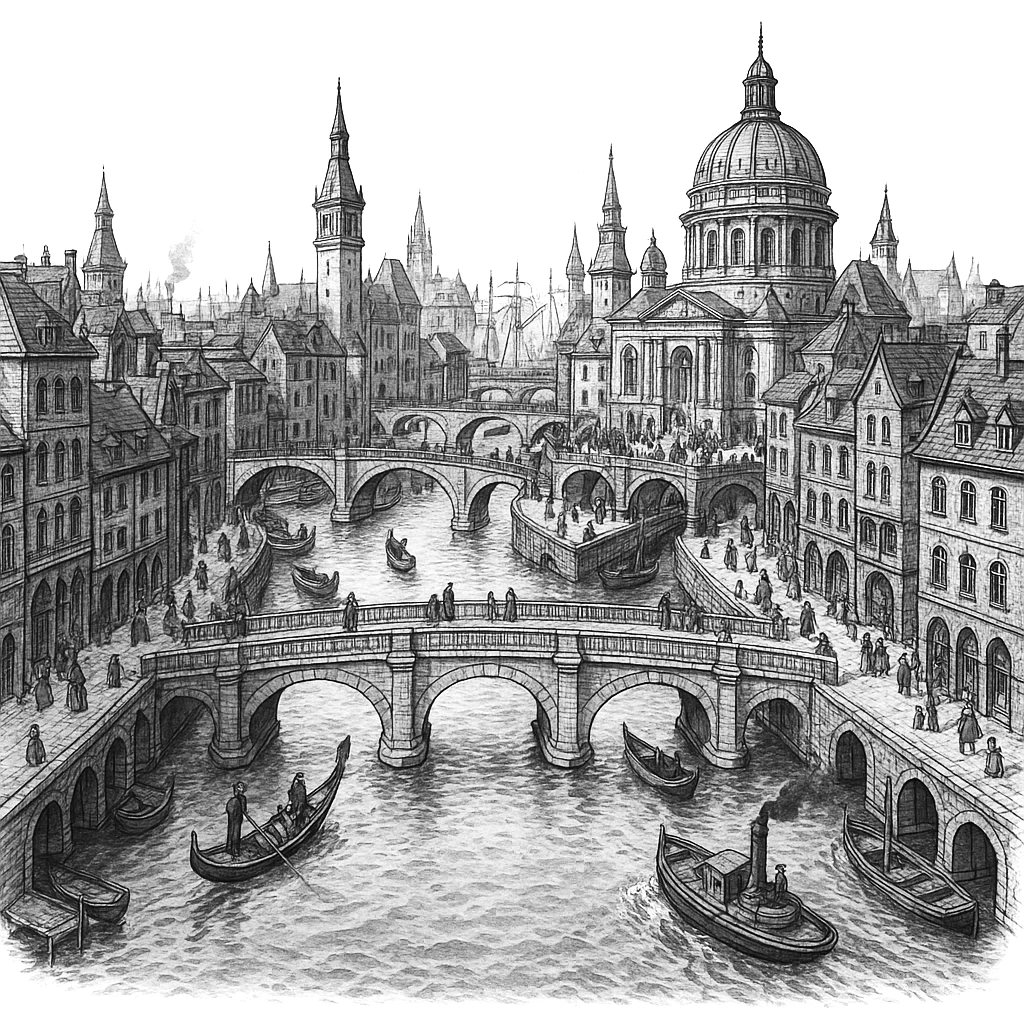 Иллюстрация к книге — Саат. Город боли и мостов [book-illustration-3.webp]