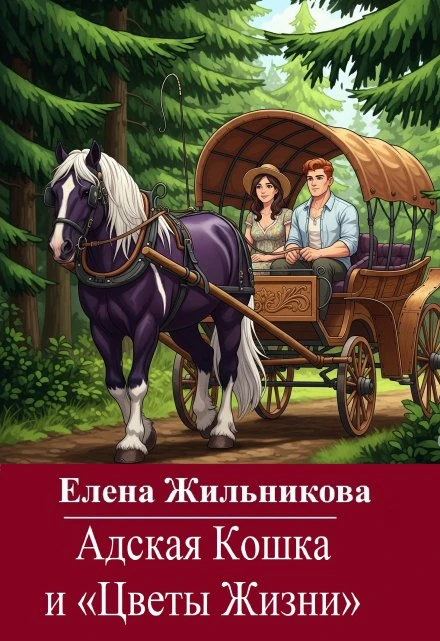 Книга Адская Кошка и Цветы Жизни