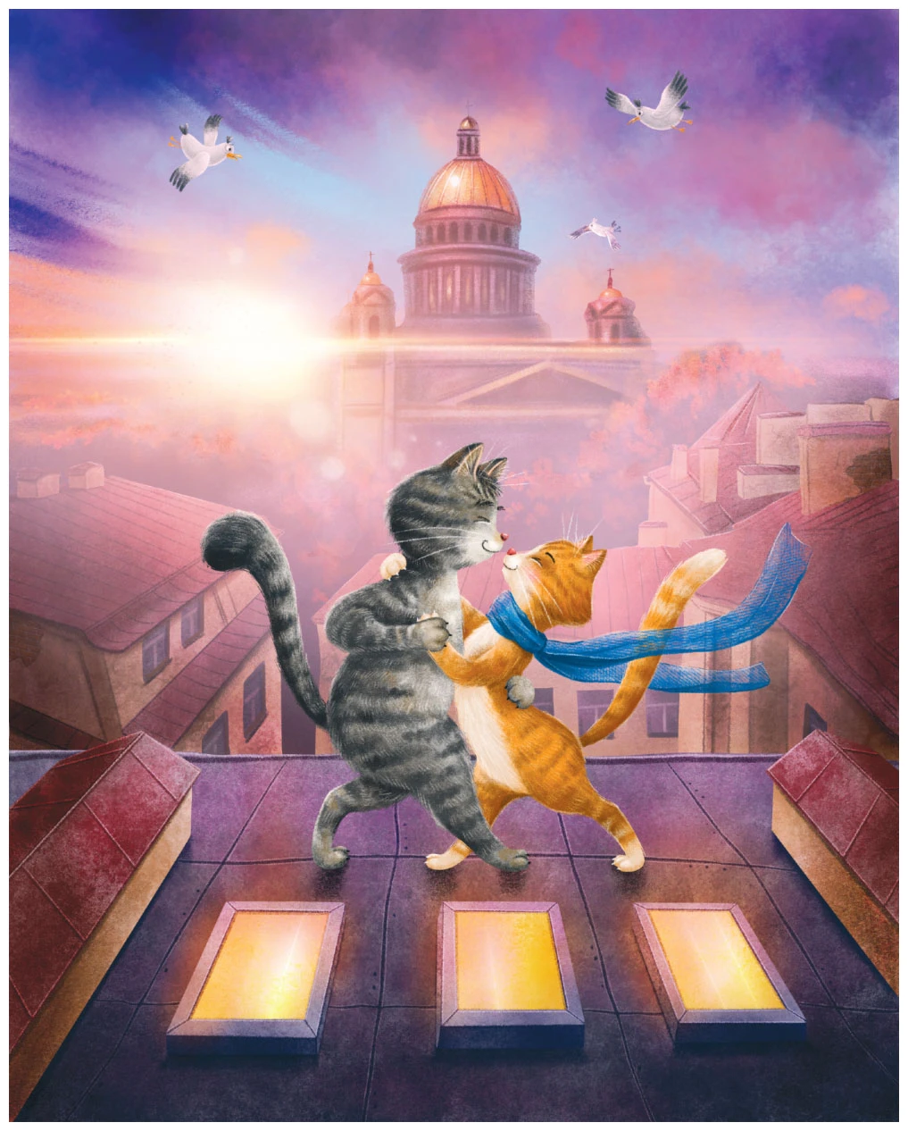 Иллюстрация к книге — Мяу! Из Петербурга [book-illustration-2.webp]